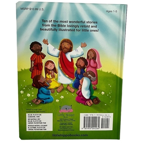 Brand New! My First Book of Bible Stories Padded Board Book - Picture 2 of 9